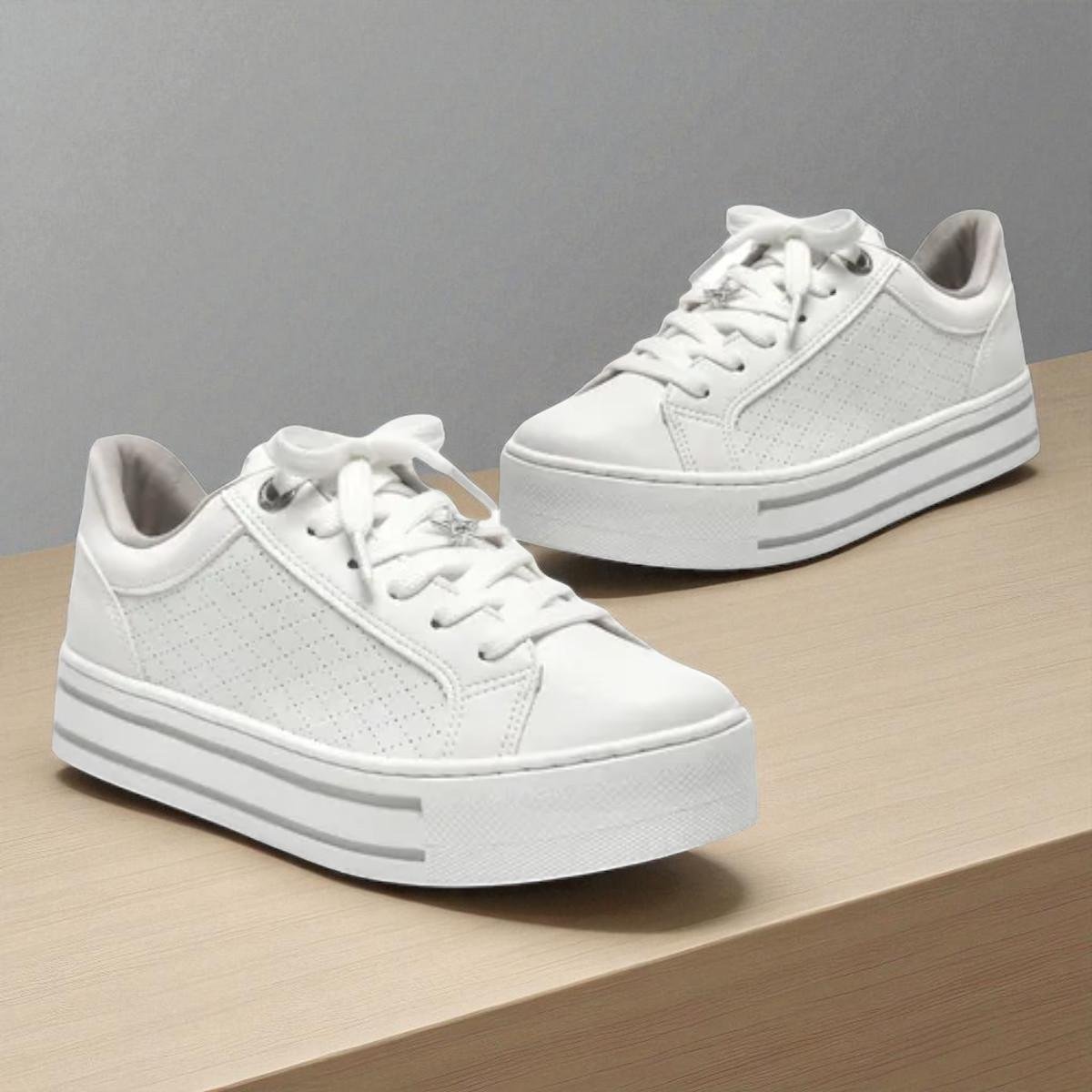 Tênis Feminino Via Marte Napa Pulse Branco 5