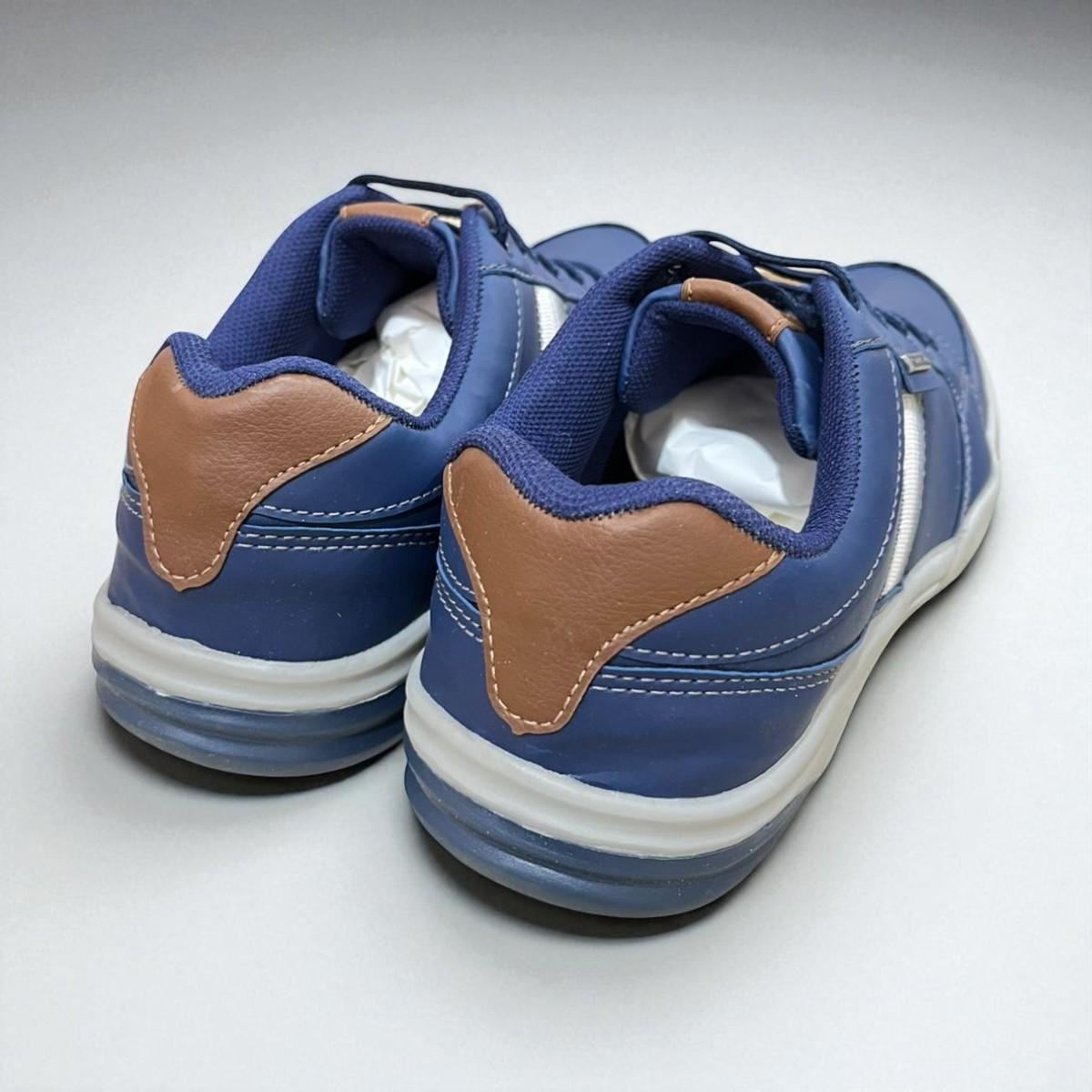 Sapatênis Masculino Confort Way Preto Marinho 4