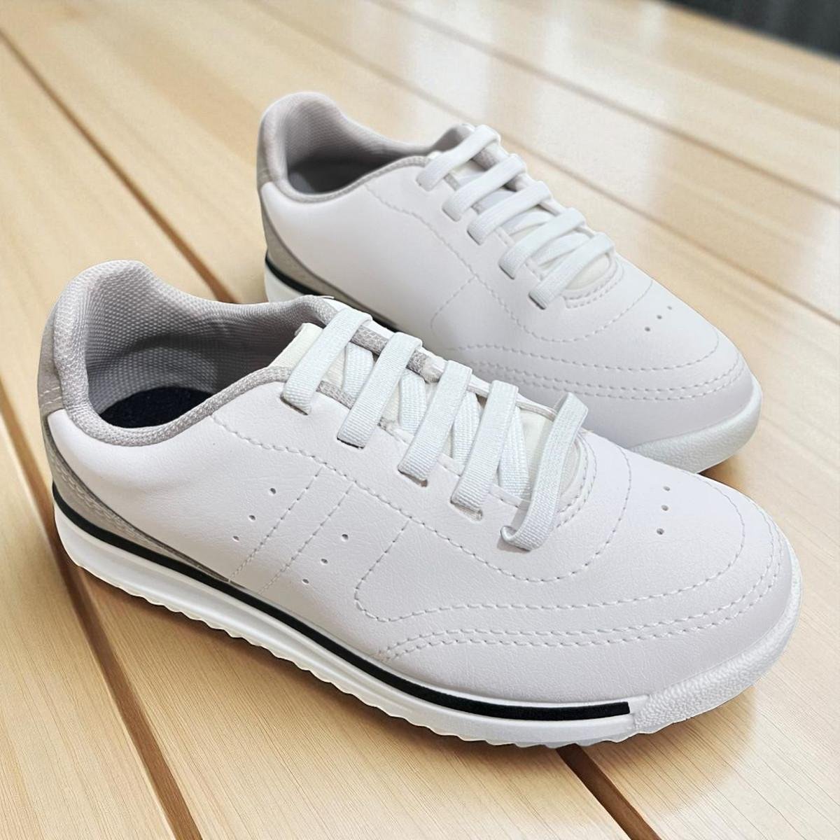 Tênis Molekinho Napa Floter Rustico Guine Camurção Branco/Cinza 2