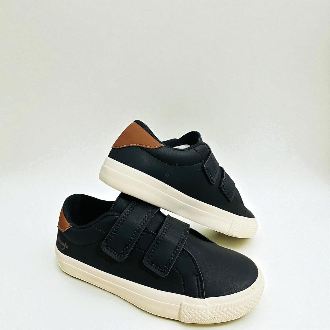 Tênis diversão mini samy infantil meninos Preto 4