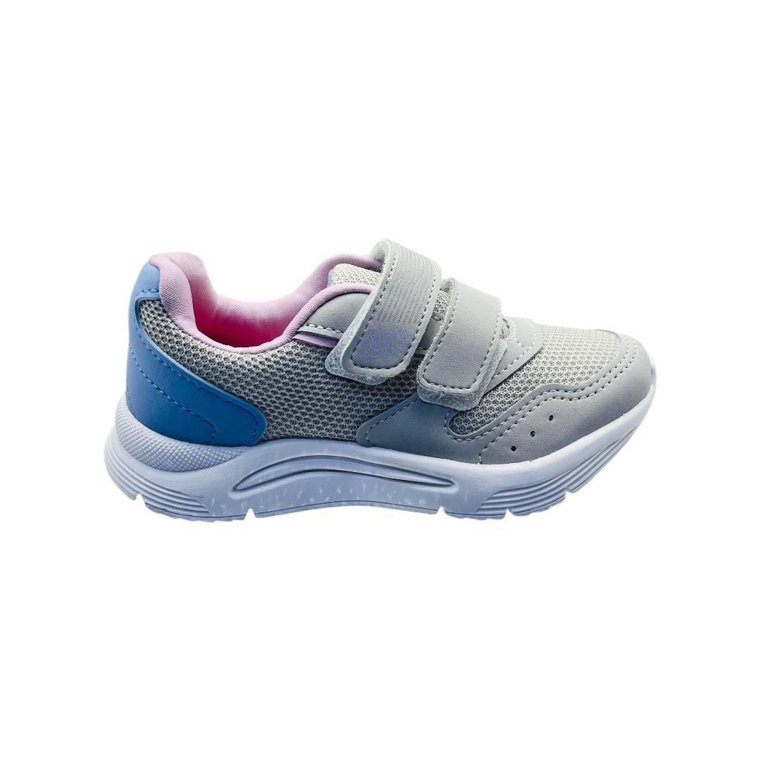 Tênis klin menina new sport mini gelo-azul