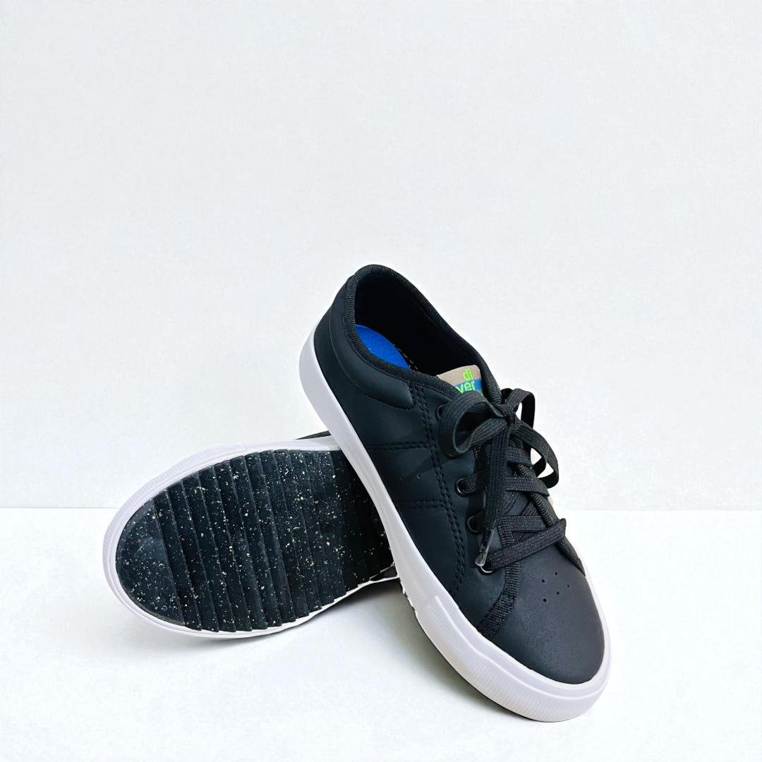 Tênis Diversão Ruggy Pietro Infantil Menino Urbano Preto 3