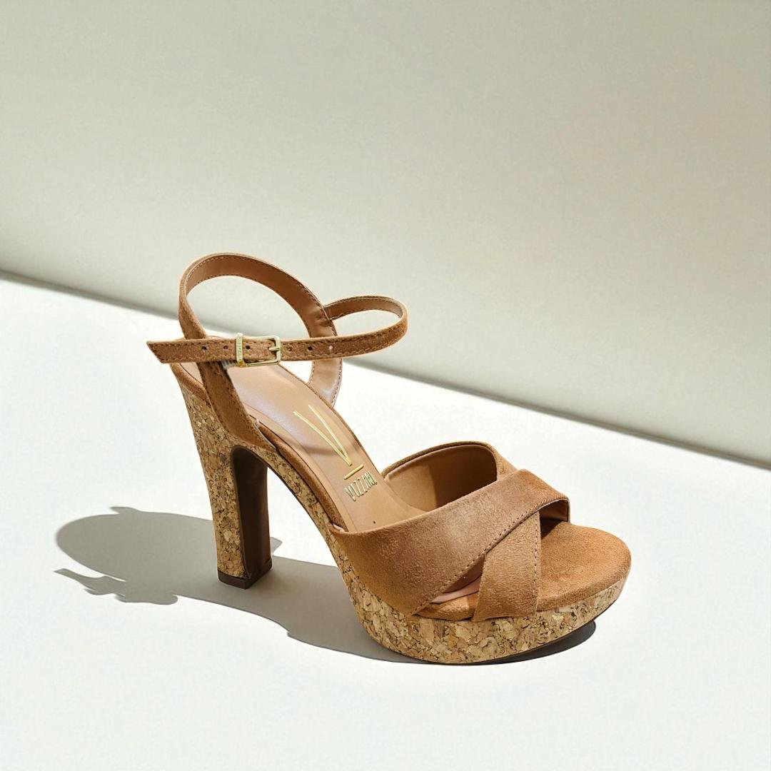 Sandália Vizzano Camurça Flex Feminino Marrom 4