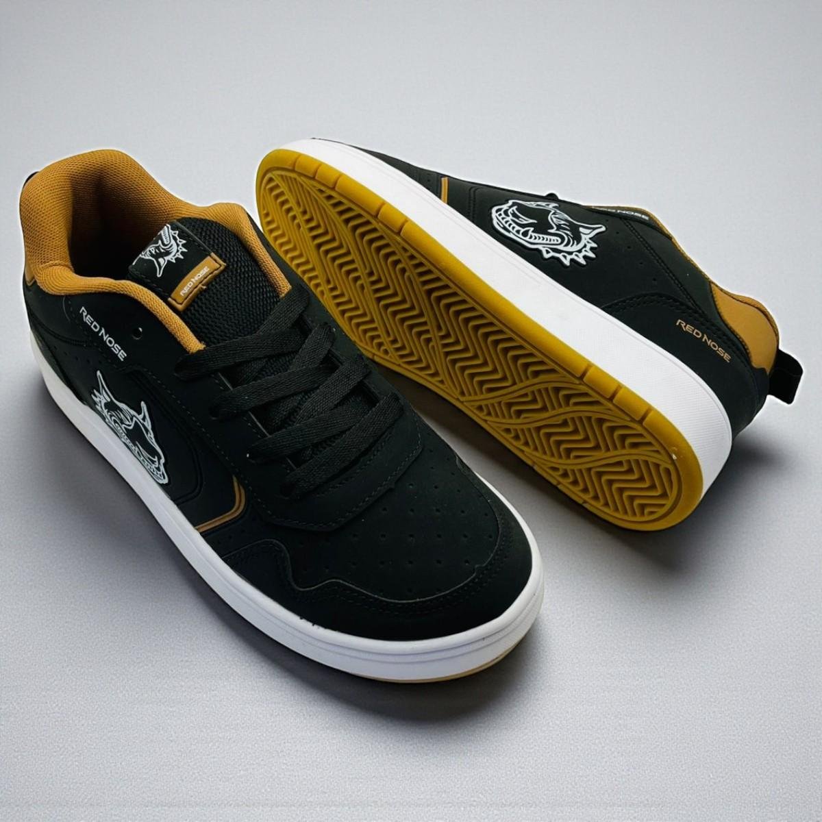 Tênis Red Nose Masculino Casual Preto Latex Preto 5