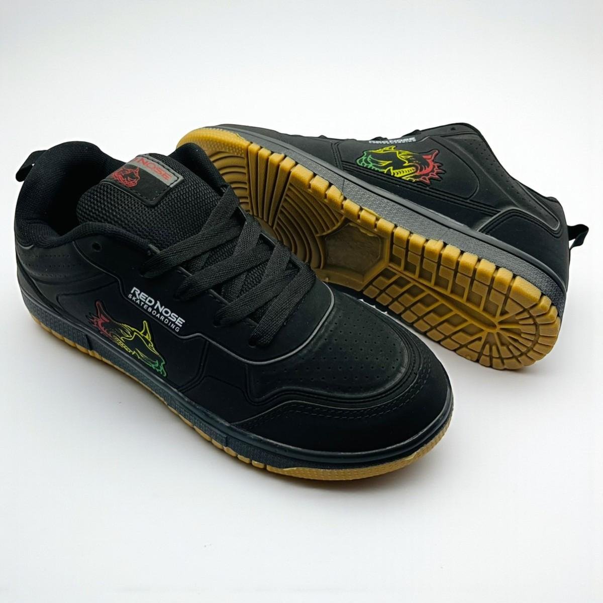 Tênis Red Nose Masculino Moda Streetwear Preto 3