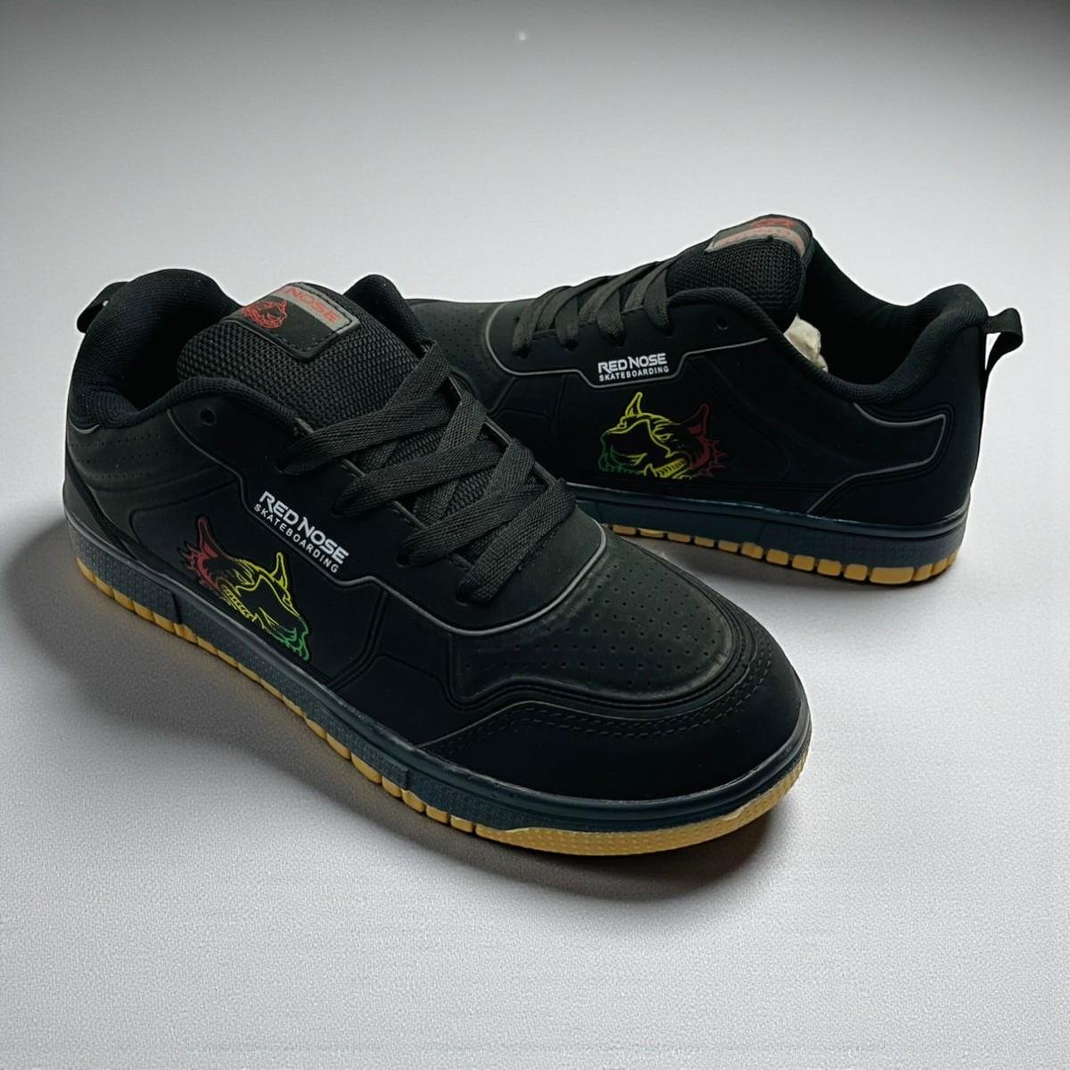 Tênis Red Nose Masculino Moda Streetwear Preto 4