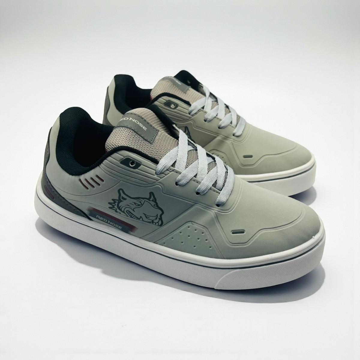 Tênis Masculino Red Nose Estilo Streetwear Bege 2