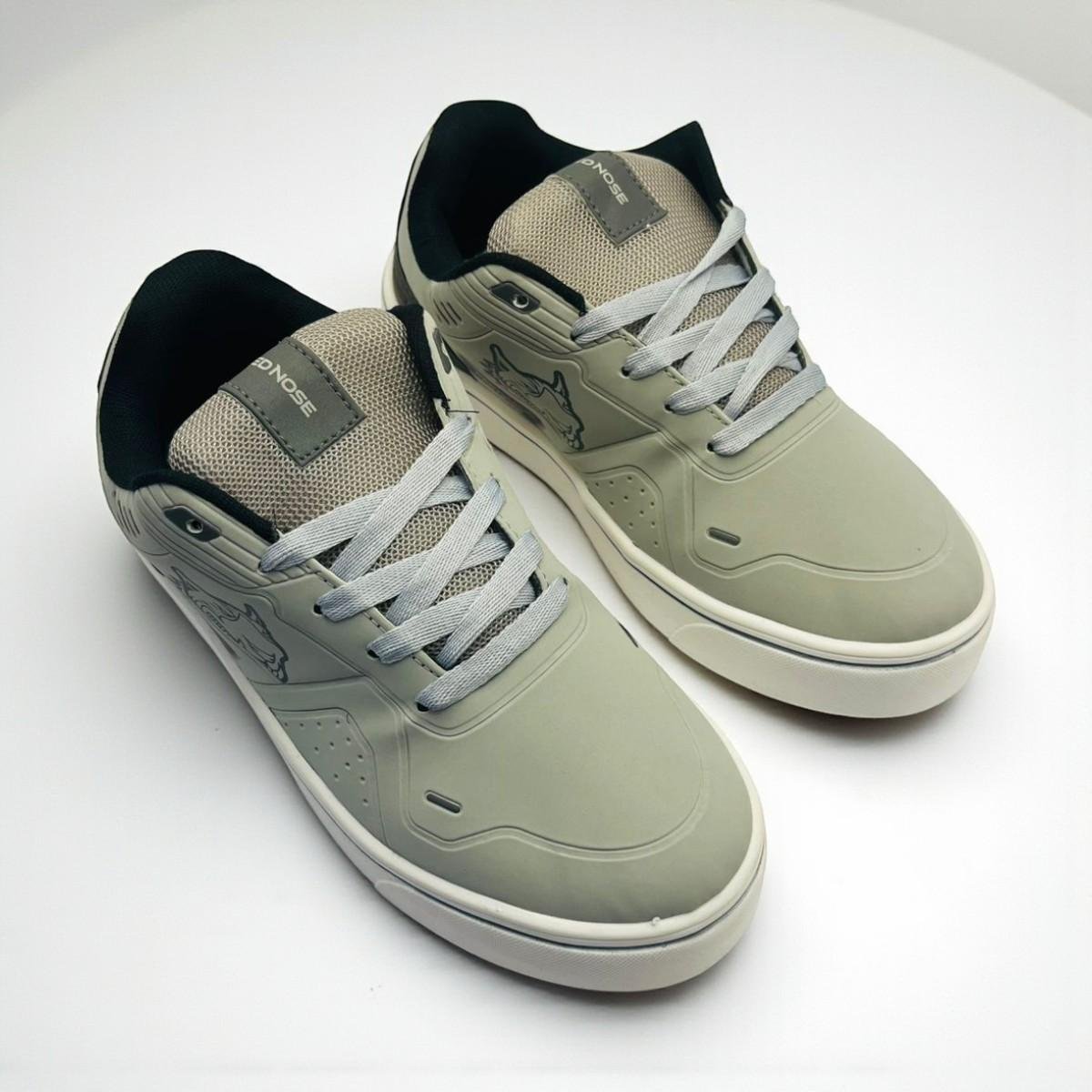 Tênis Masculino Red Nose Estilo Streetwear Bege 5