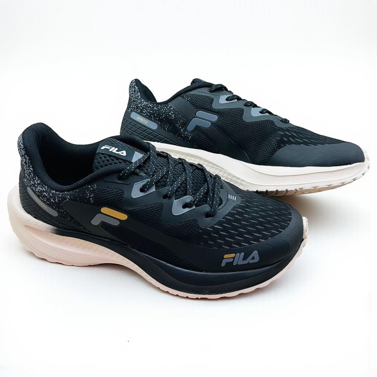 Tênis Masculino Fila Spritz Esportivo Preto 4