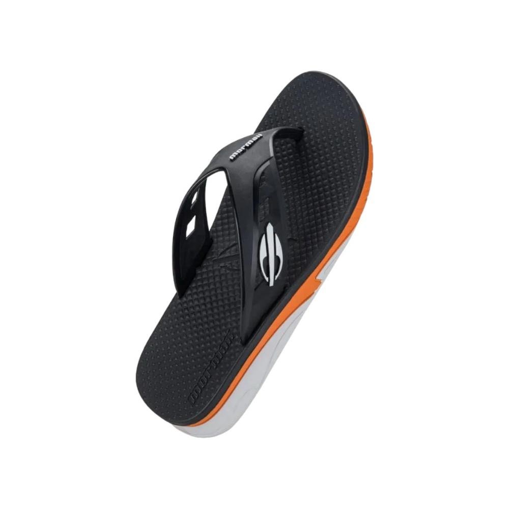 Chinelo Masculino Swap Mormaii Verão Preto/Laranja 3
