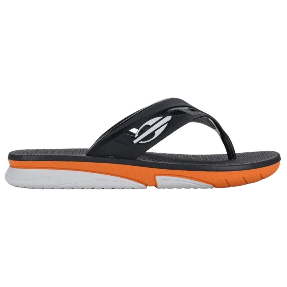 Chinelo Masculino Swap Mormaii Verão Preto/Laranja 4