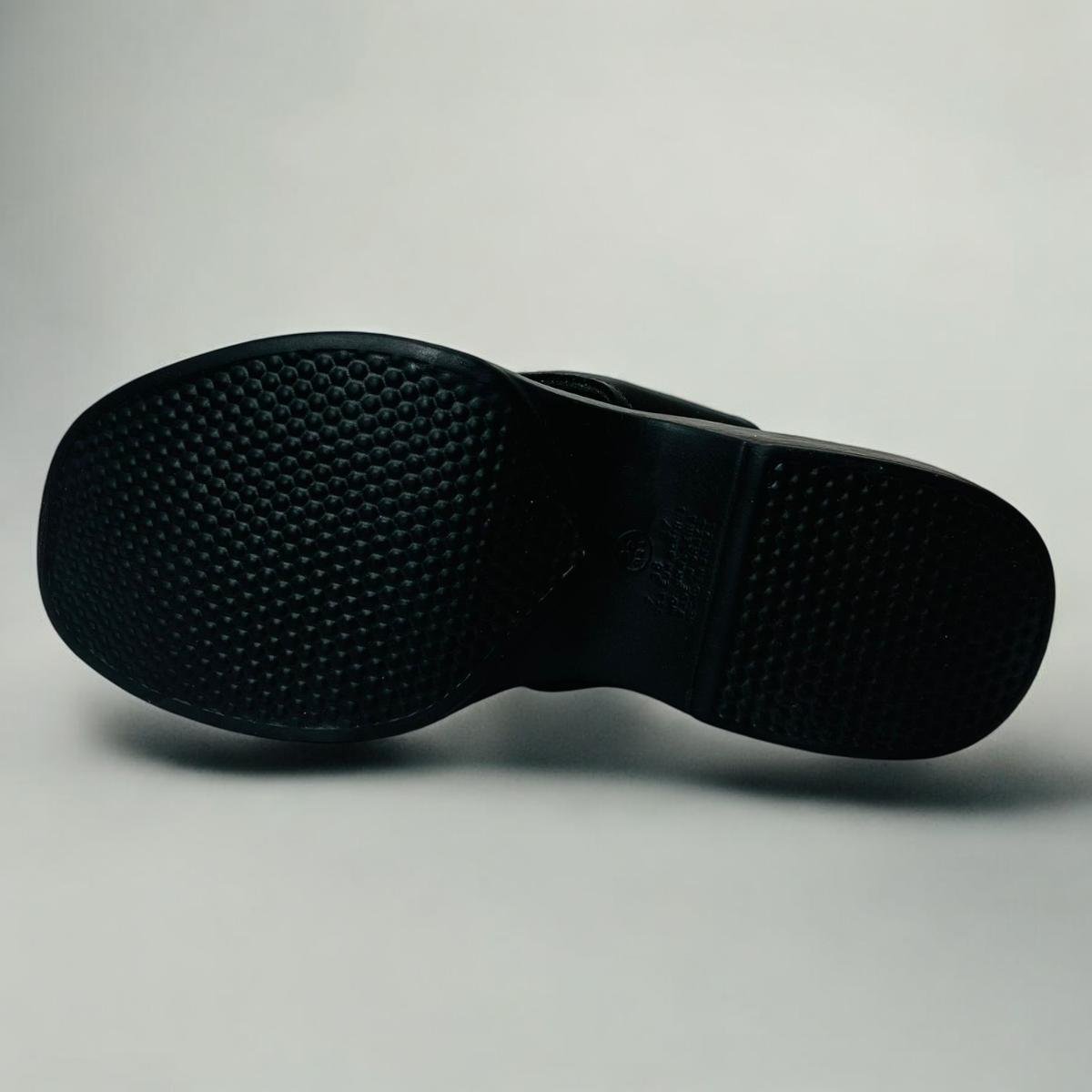 Tamanco Moleca Tipo Chinelo Plataforma Feminino Preto 5