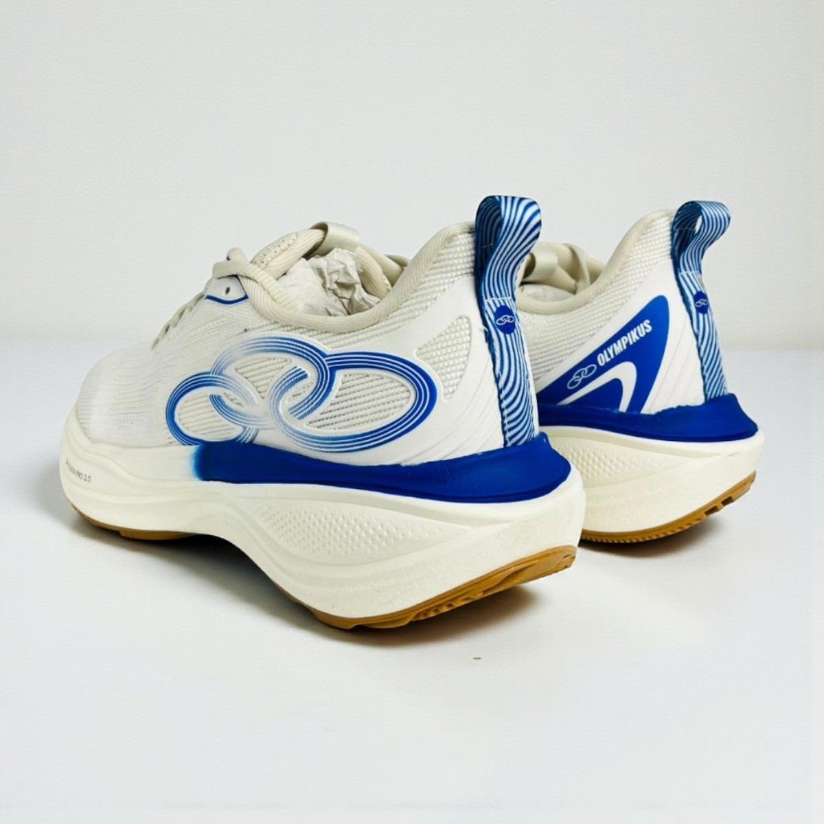 Tenis Masculino Olympikus Corrida Pride 4 Branco/Azul 3