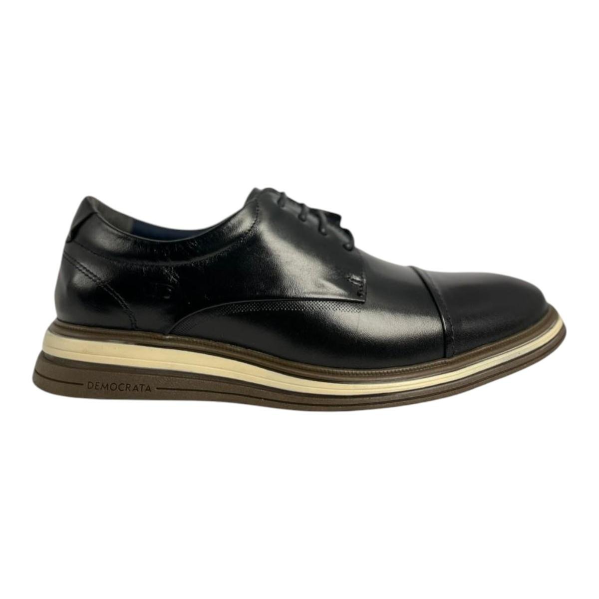Sapato Social Democrata Dune Hi-Soft Masculino Preto