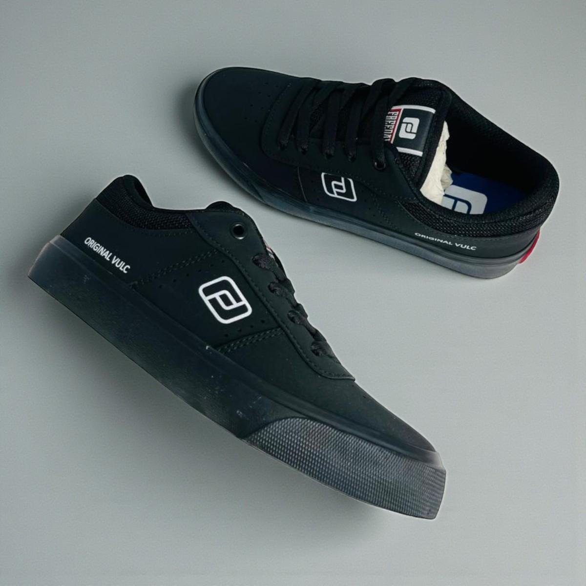 Tenis Masculino Freeday Vulcano Preto Preto 3