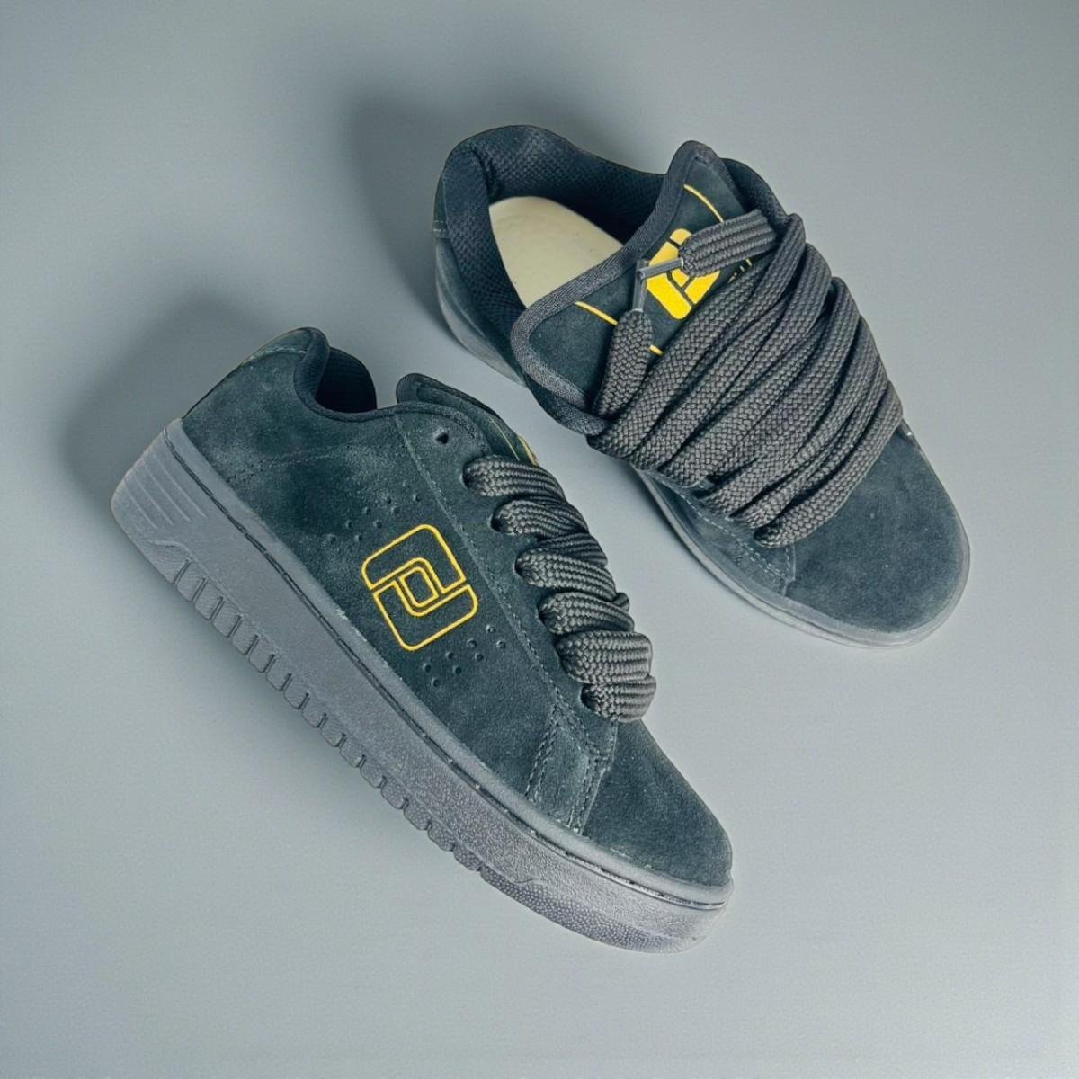 Tenis Freeday Urbano Jab Wide Preto Preto 2