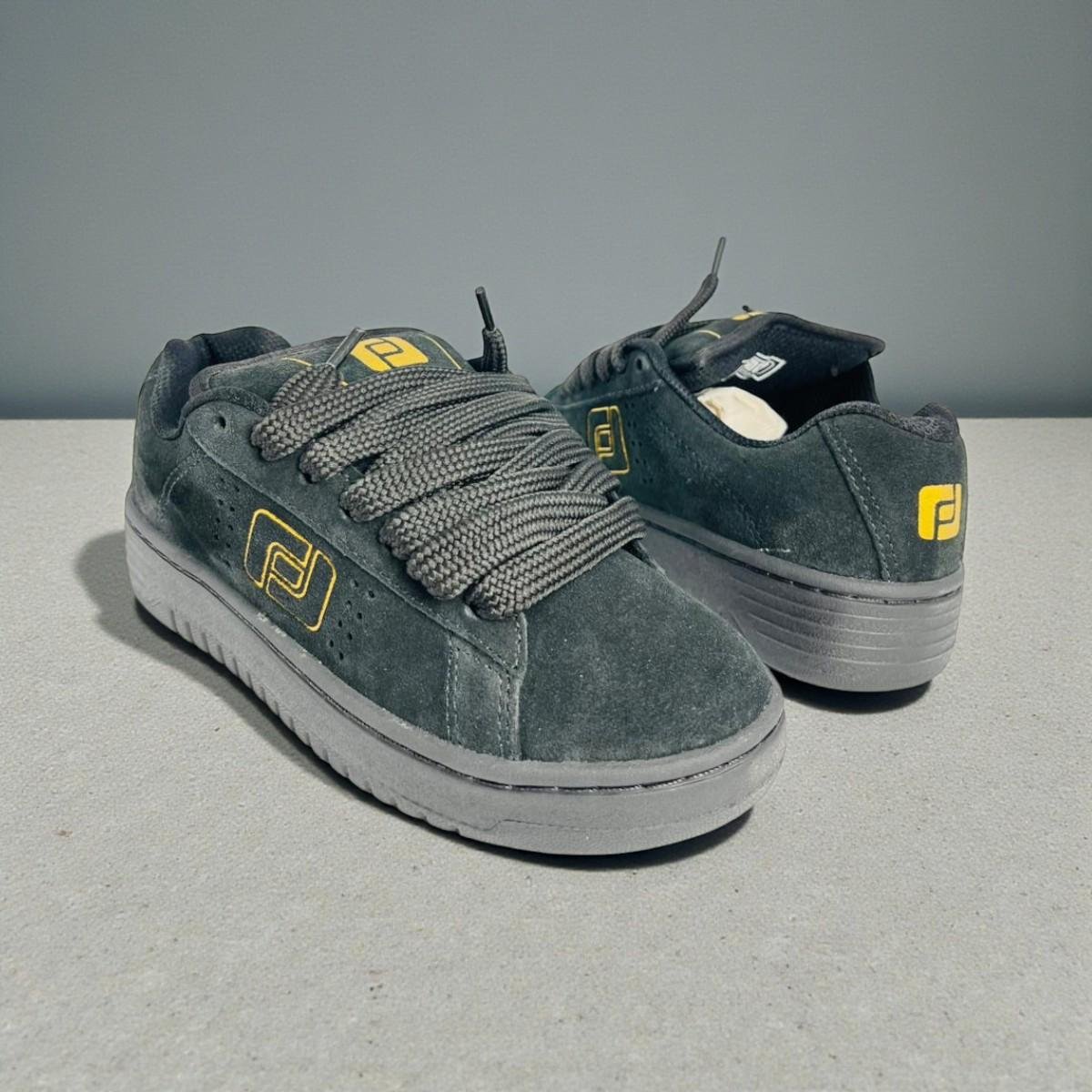 Tenis Freeday Urbano Jab Wide Preto Preto 4