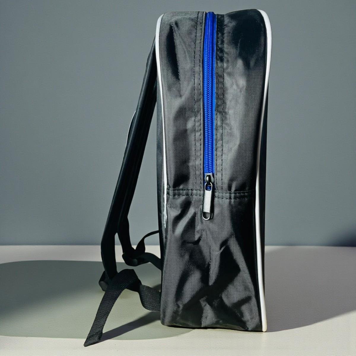 Mochila Costa Batman Infantil Luxcel Escolar Preto/Azul 3