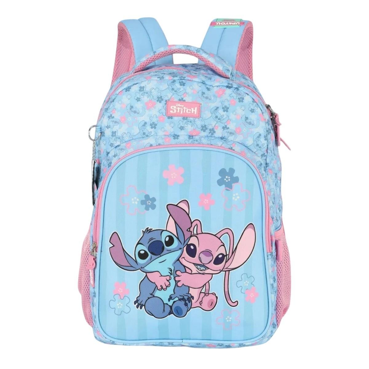 Mochila Luxcel Stitch Juvenil Estampada Escolar Meninas