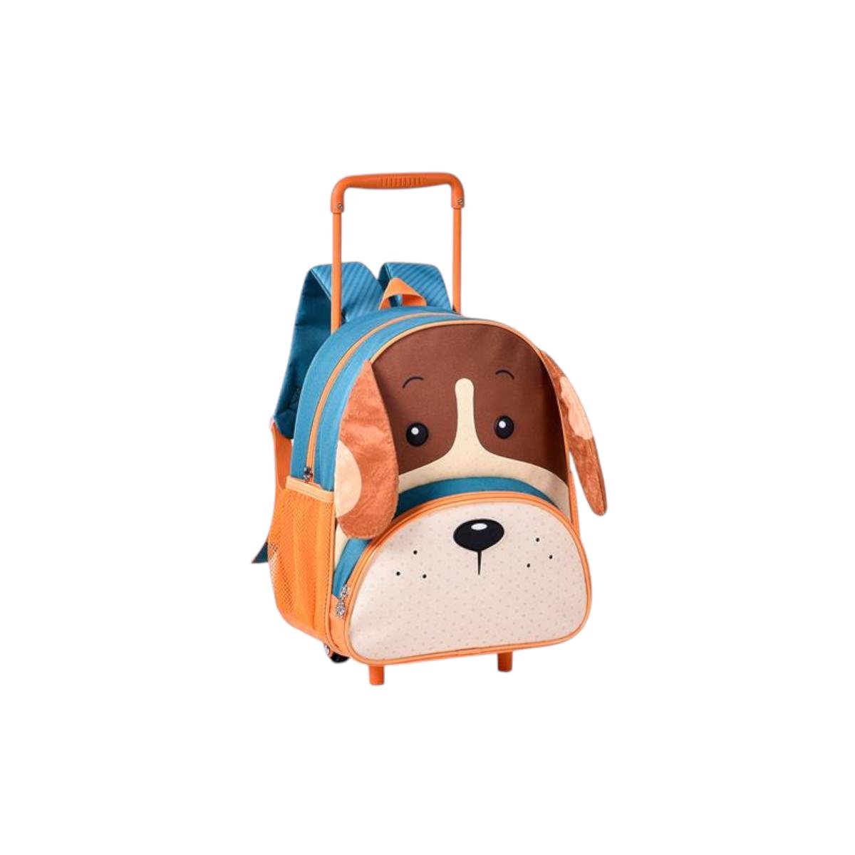 Mochila Clio Pets Rodinhas Fofo Com Orelhas