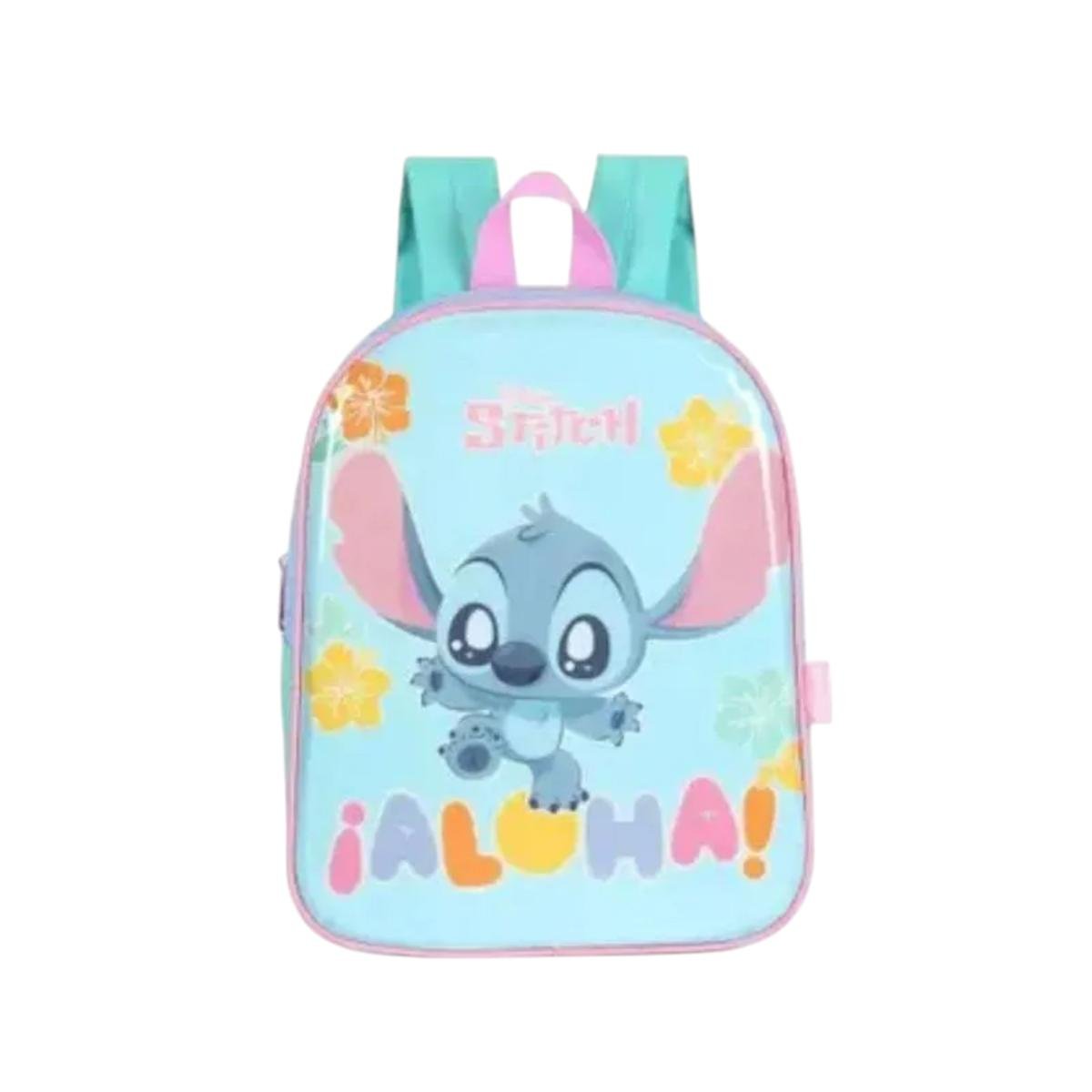 Mochila de costas mini stitch pink luxce