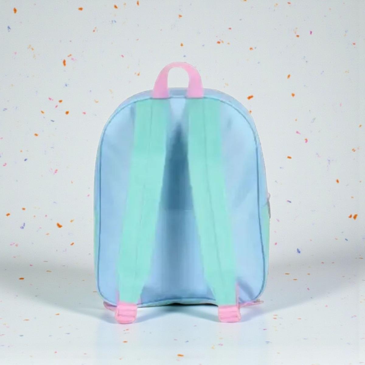 Mochila de costas mini stitch pink luxce Verde 3