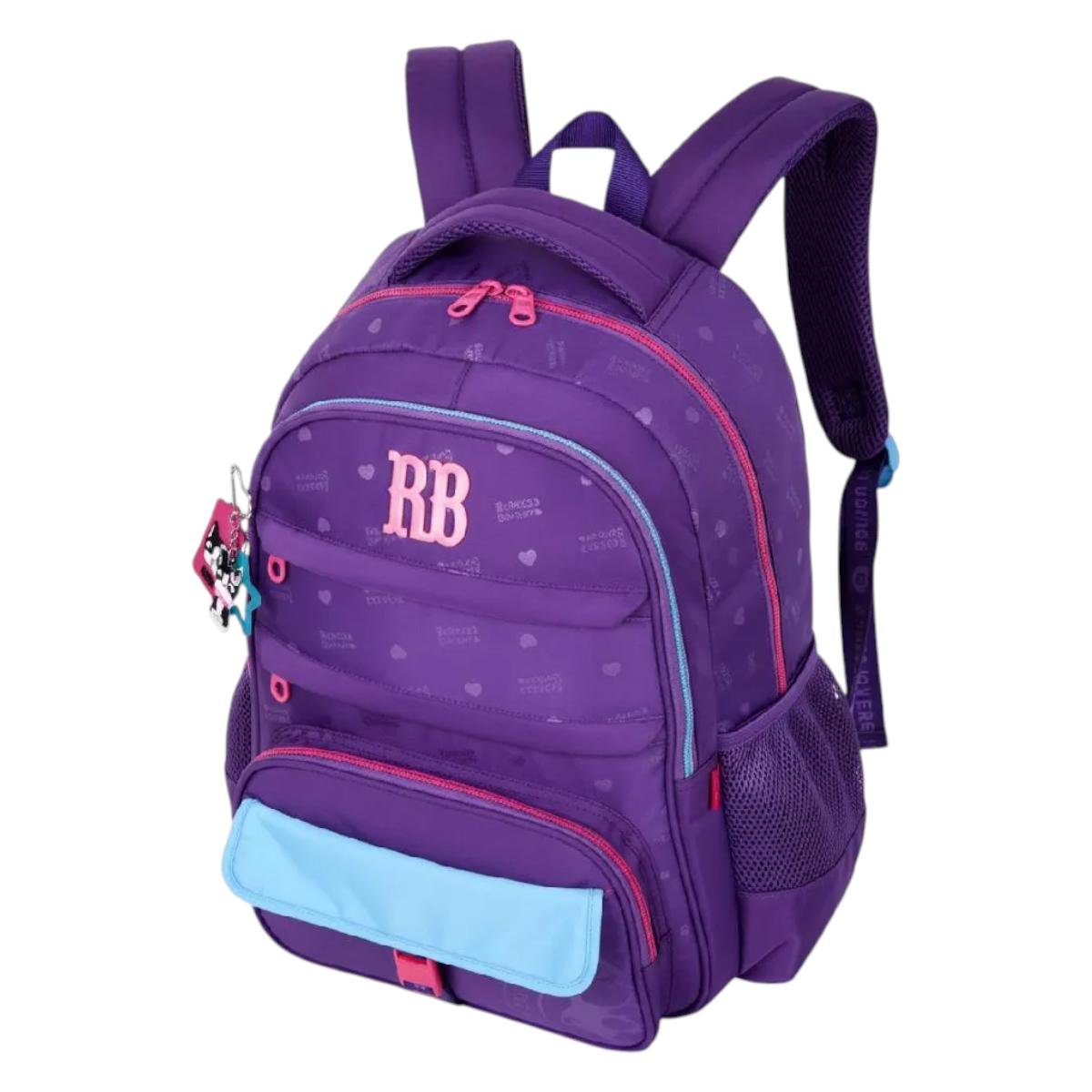 Mochila Rebecca Bonbon Clio Costas Juvenil Roxo 2