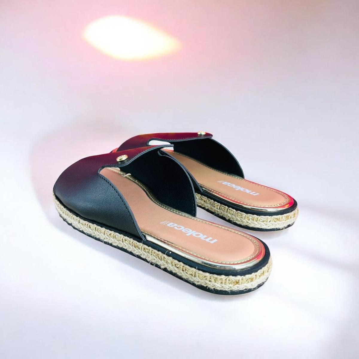 Tamanco Moleca Feminino Casual Conforto Preto 3