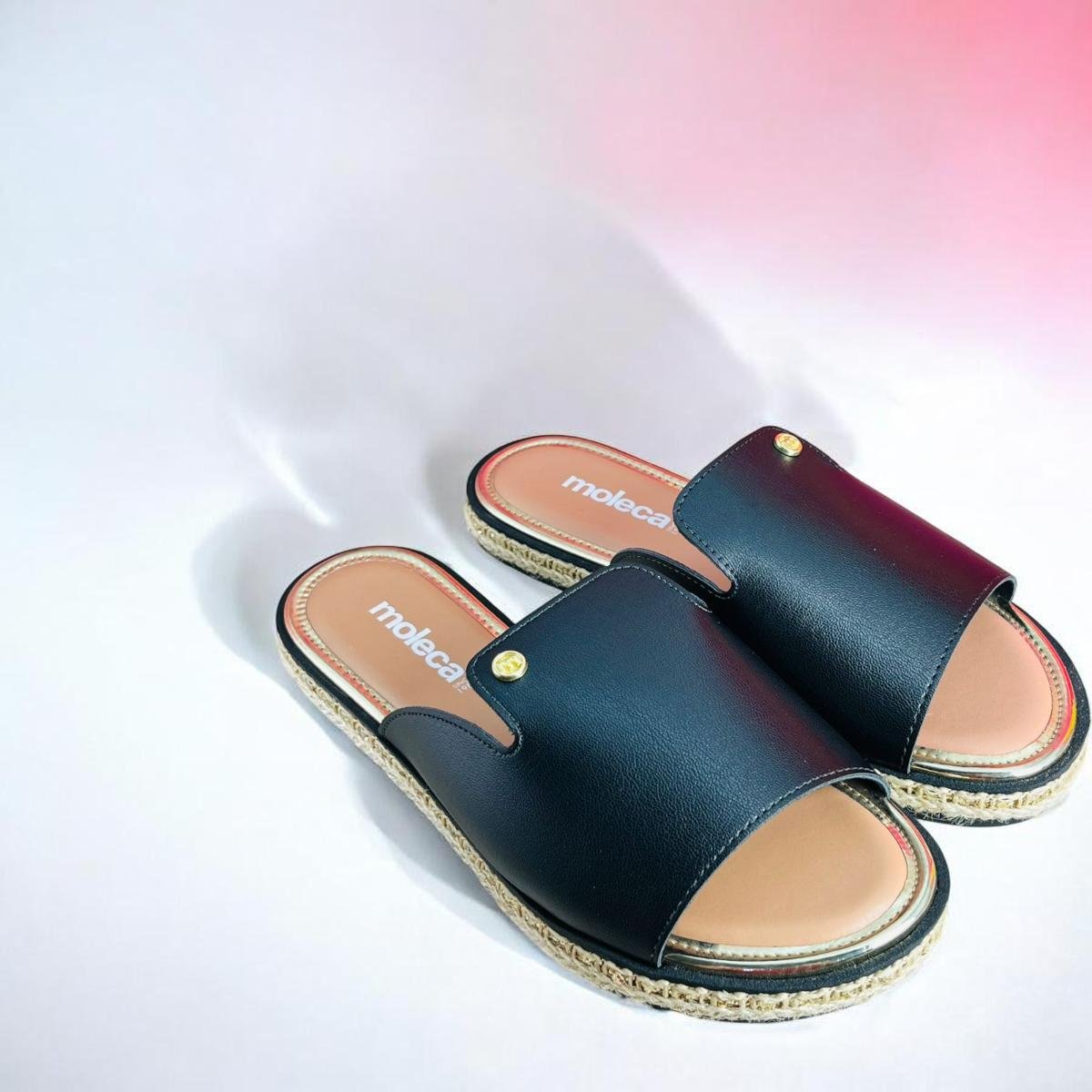 Tamanco Moleca Feminino Casual Conforto Preto 5