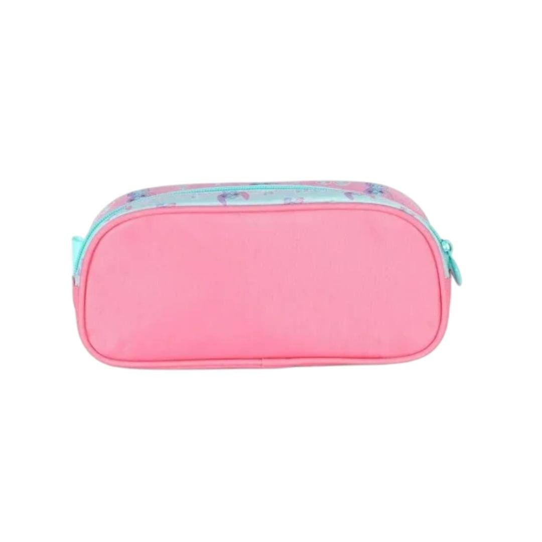 Estojo Stitch Luxcel Estiloso Infantil Feminino Rosa 5