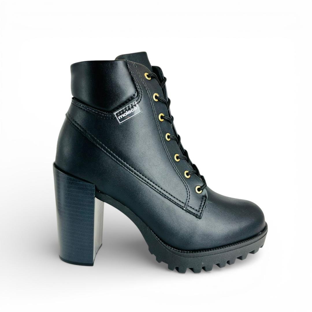 Bota Couro Feminina Moleca Napa Floather
