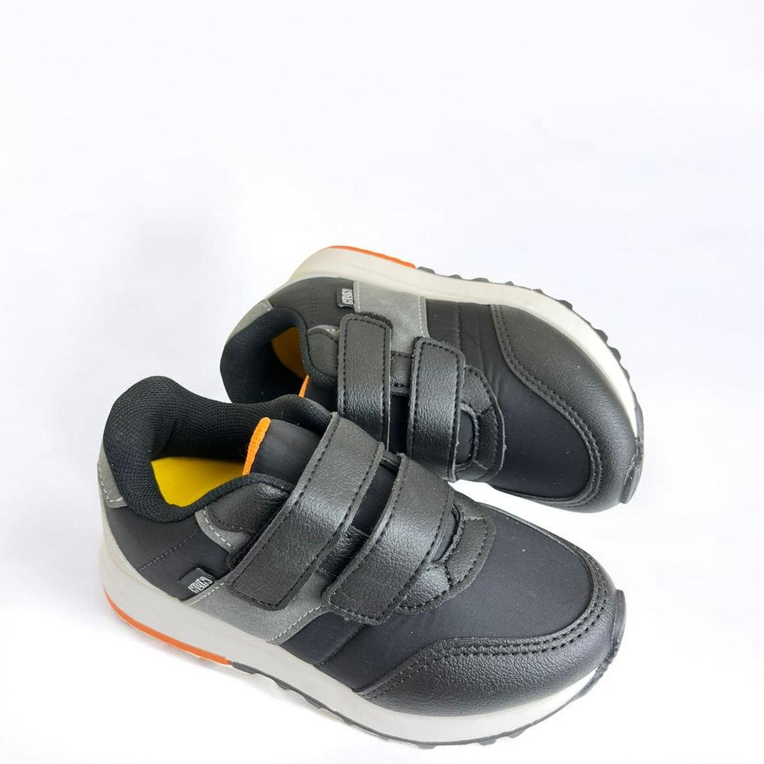 Tenis Klin Walk Mini Menino Preto/Cinza 4