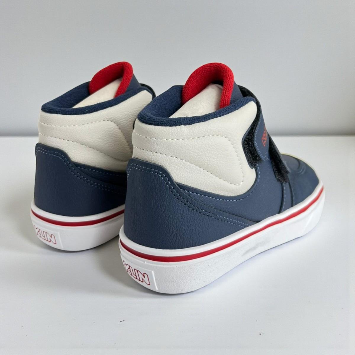 Tênis Infantil Meninos Klin Freestyle Mini Preto Azul Marinho 4