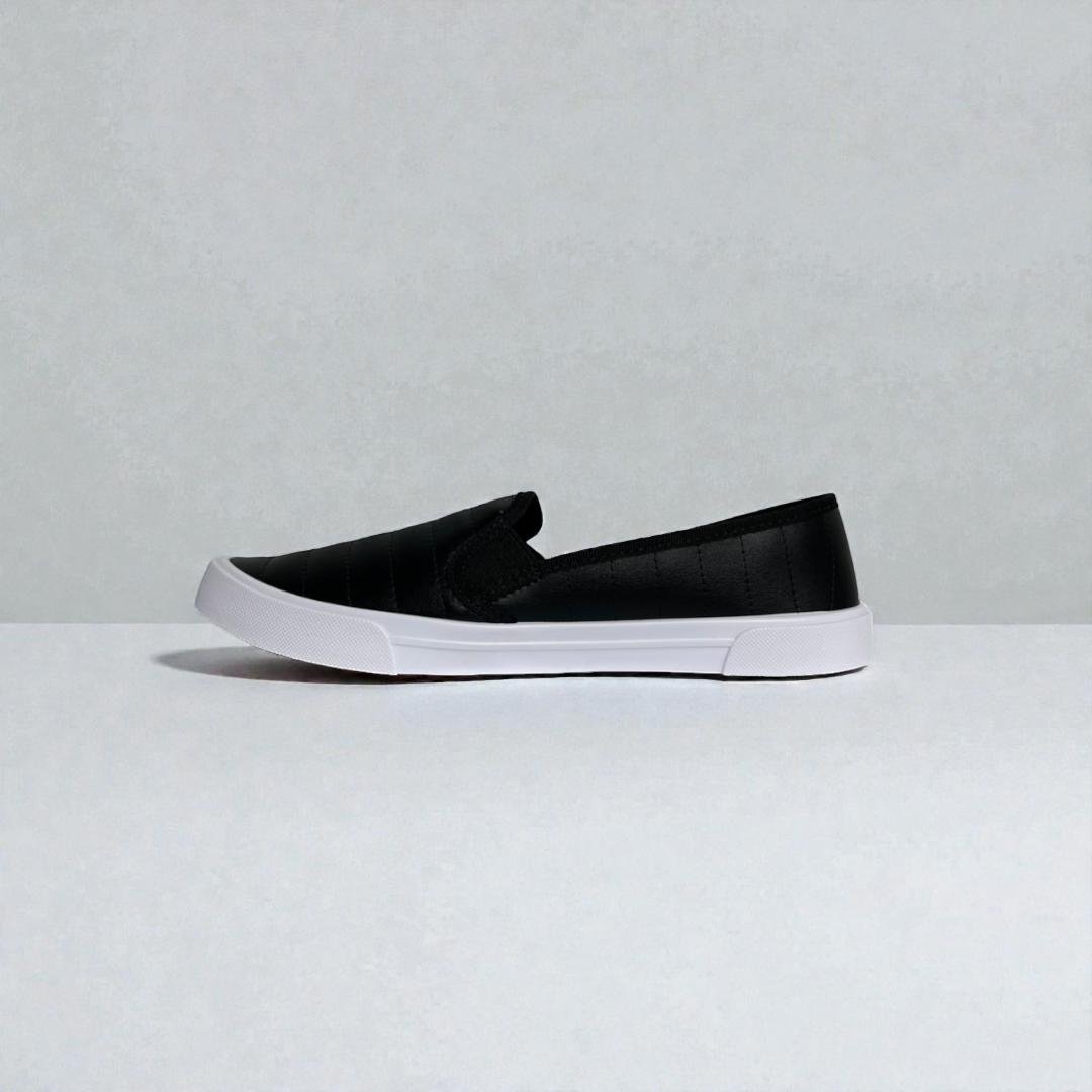 Sapatilha Moleca Feminino Calce Facil Preto 6