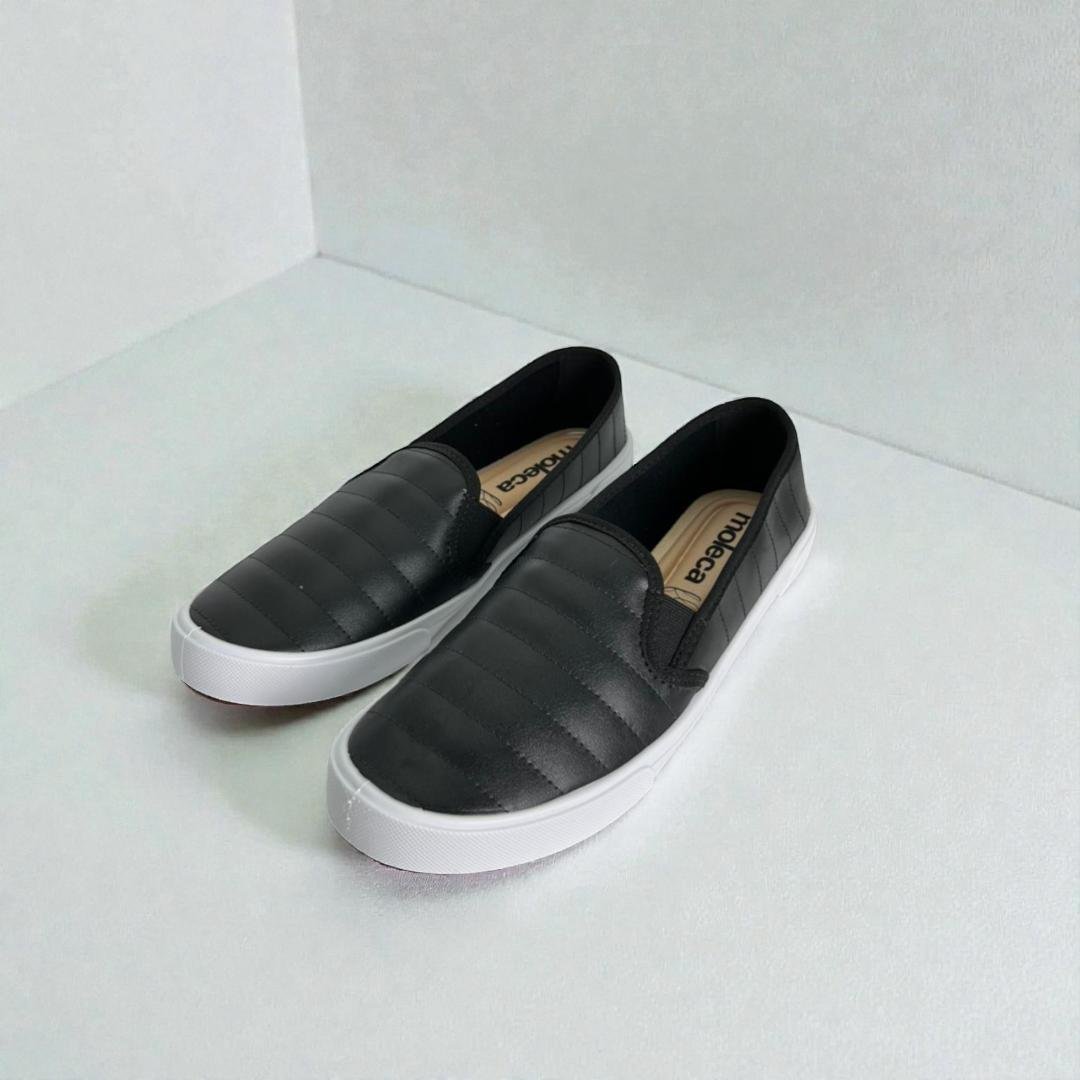 Sapatilha Moleca Feminino Calce Facil Preto 3