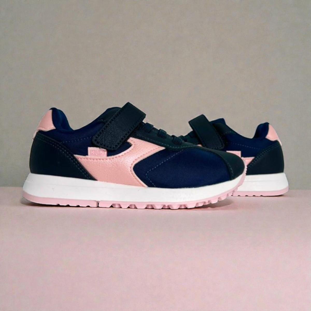 Tênis Klin Walk Mini Meninas Marinho Rosa 216134000 Azul Marinho/Rosa 5