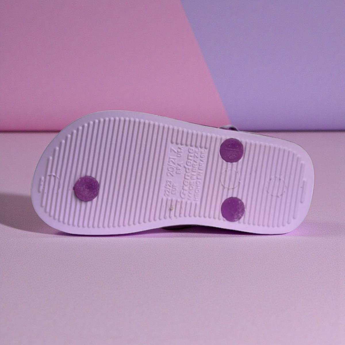 Chinelo Infantil Ipanema Turma Da Monica Meninas Lilás 3