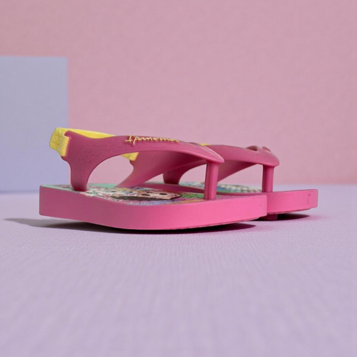 Chinelo Infantil Ipanema Turma Da Monica Meninas Rosa 2
