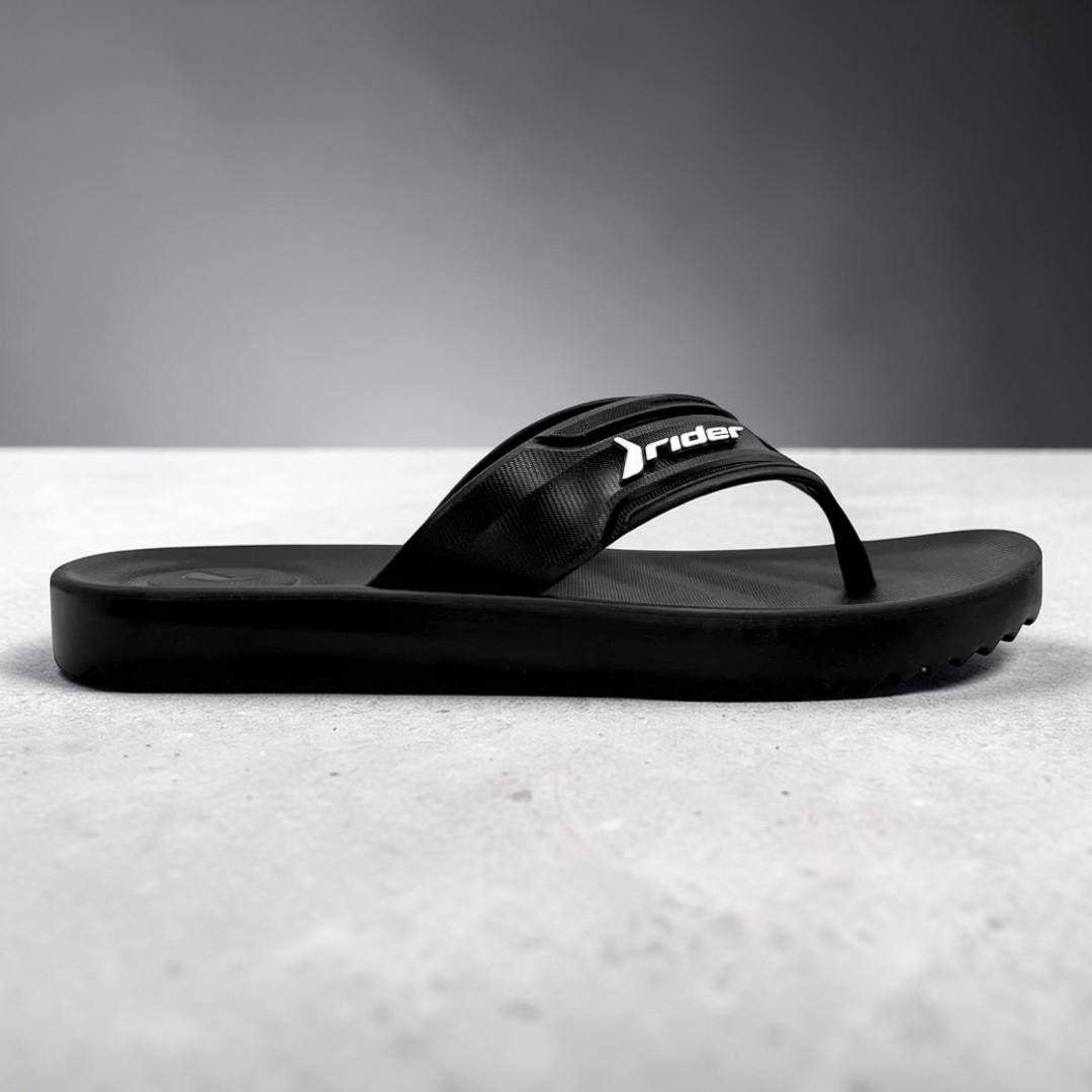 Chinelo Rider Trace Dedo Preto 2