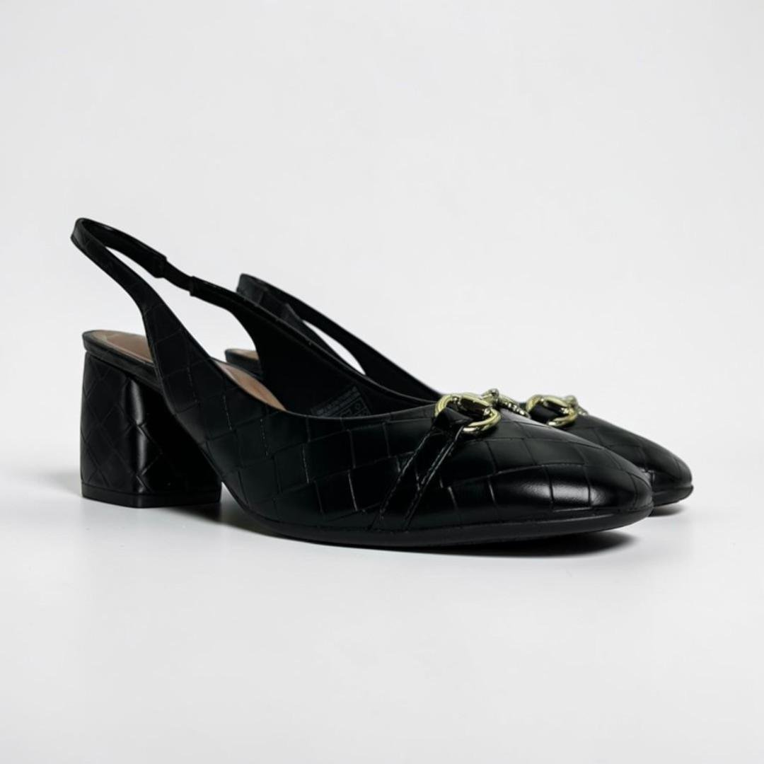 Sapato Beira Rio Napa Tresse Toronto Preto 2