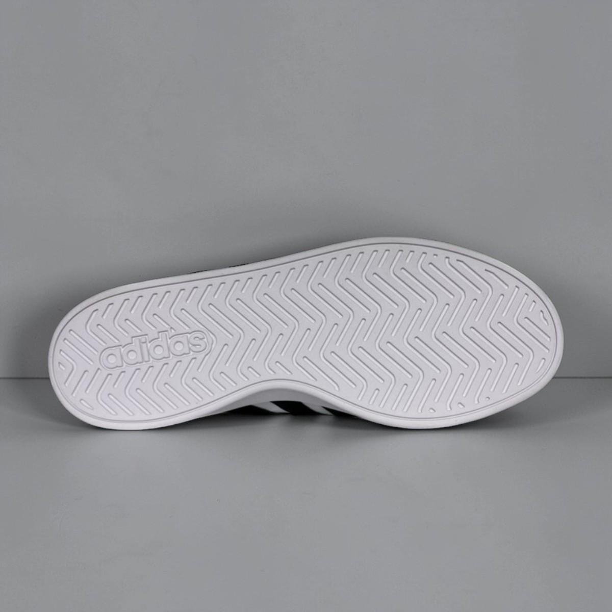 Tênis Adidas Grand Court Base 3.0 Feminino KJ7809 Branco e Preto Branco/Preto 6