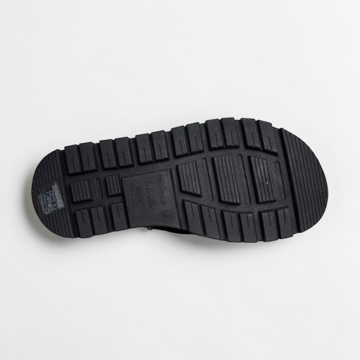 Tamanco Moleca Feminina com detalhe em fivéla Preto 4