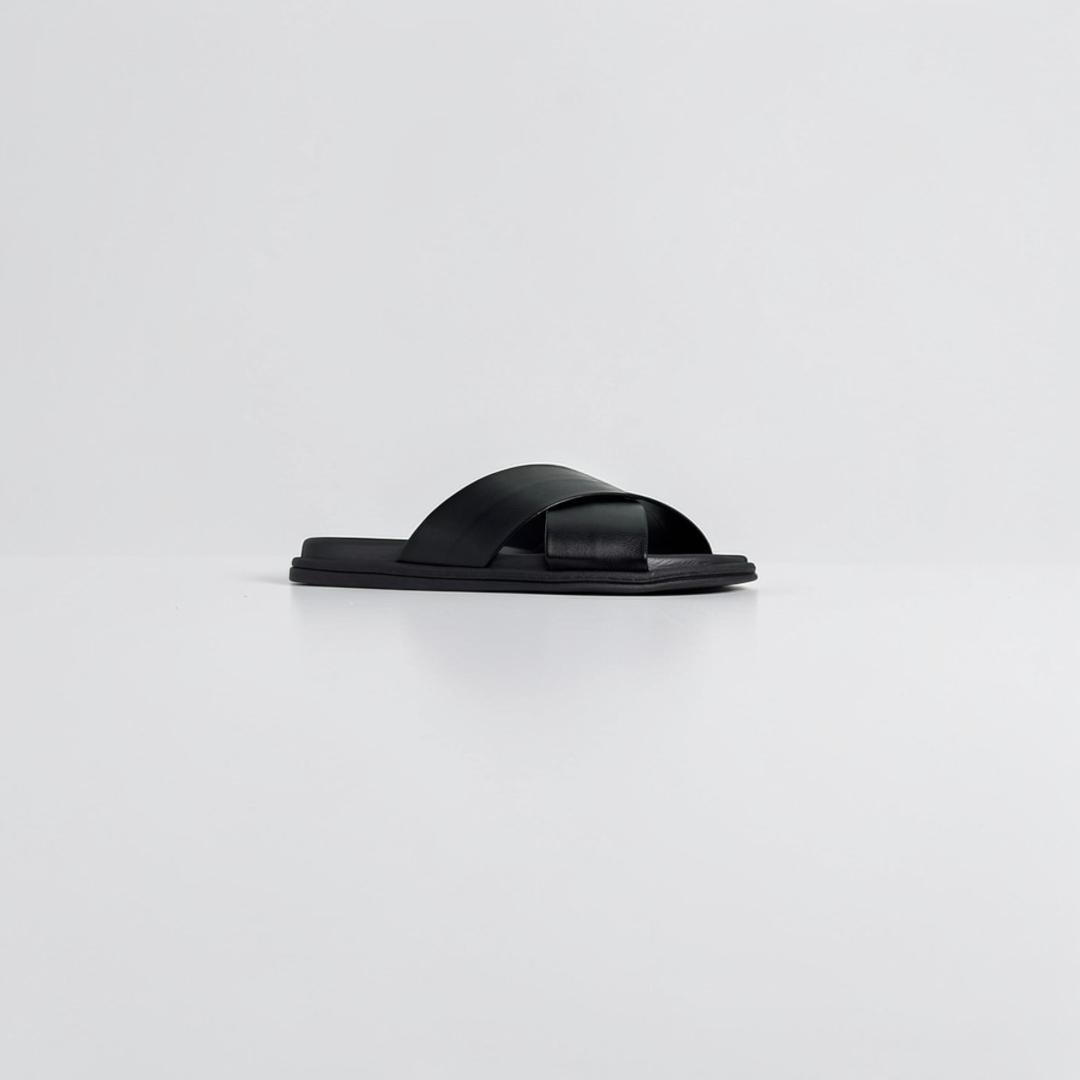 Sandalia Feminina Tamanco Papete Beira Rio Lançamento Preto 5