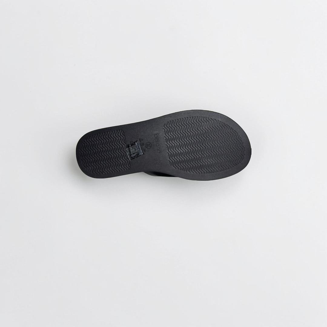 Sandalia Feminina Tamanco Papete Beira Rio Lançamento Preto 6