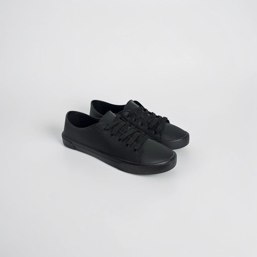 Tenis Feminino Moleca Casual Flexível Confortavel Preto 5