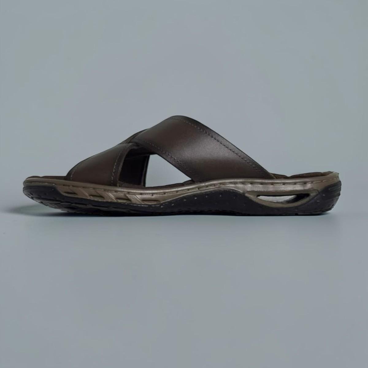 Chinelo Pegada Masculino 131661 Anilina Pinhão Cravo 2