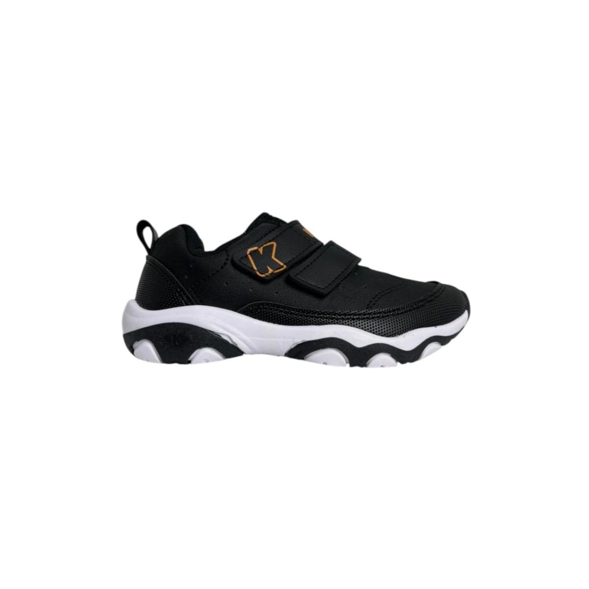 Tênis Infantil Menino Kidy Play Respitec Preto Tira Aderente