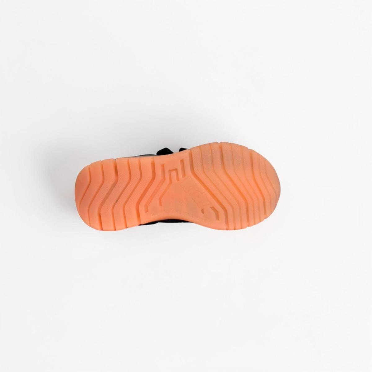 Tênis Infantil Kidy Light Fun LED Preto/Laranja Menino Preto/Cinza 5