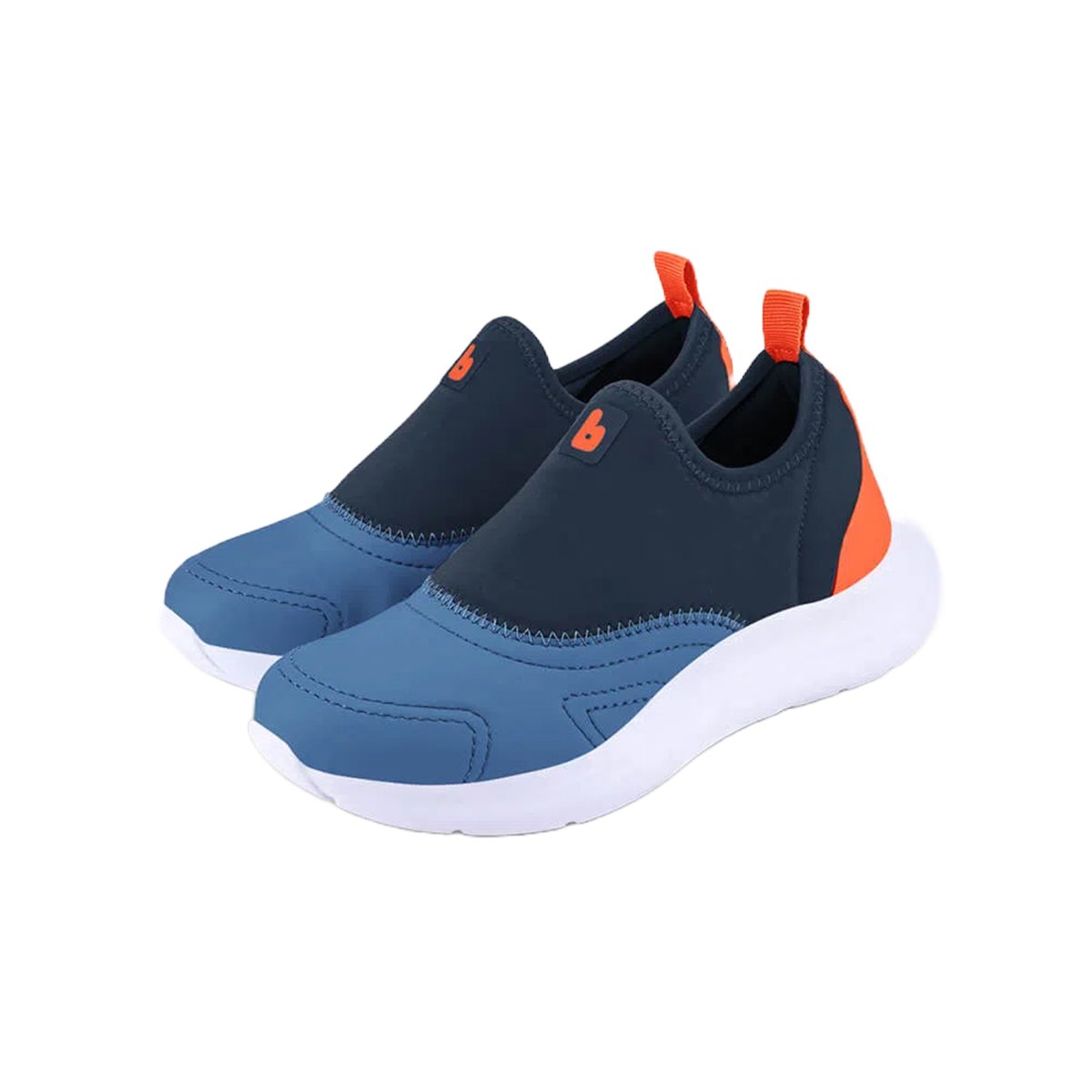 Tenis Infantil Bibi Action Slip On Masculino Azul 2