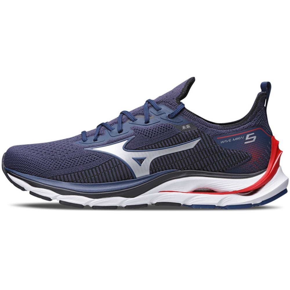 Tênis Mizuno Wave Mirai 5 Running Vermelho Masculino